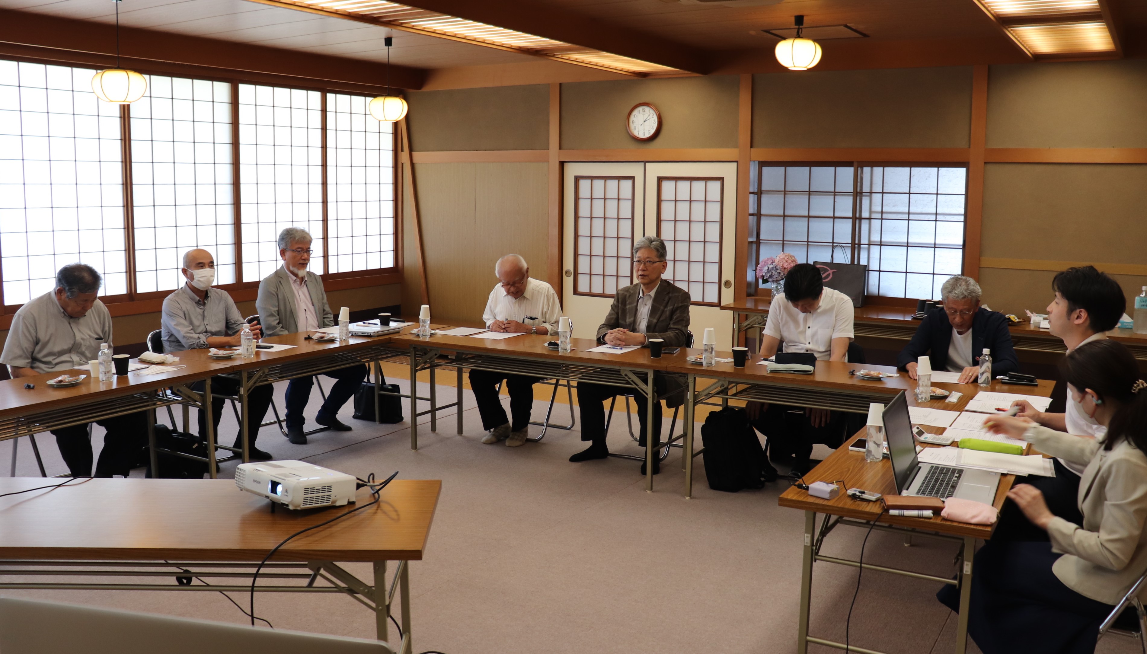 一燈園で開催された第235回JLC会議の様子