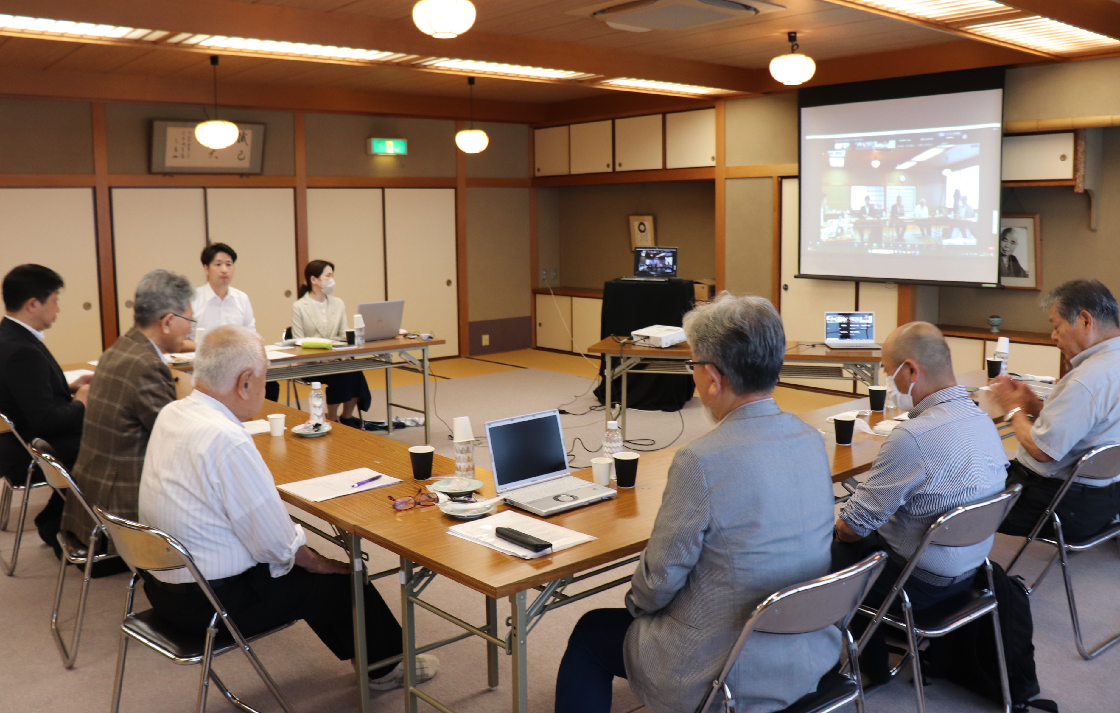 一燈園で開催された第235回JLC会議の様子