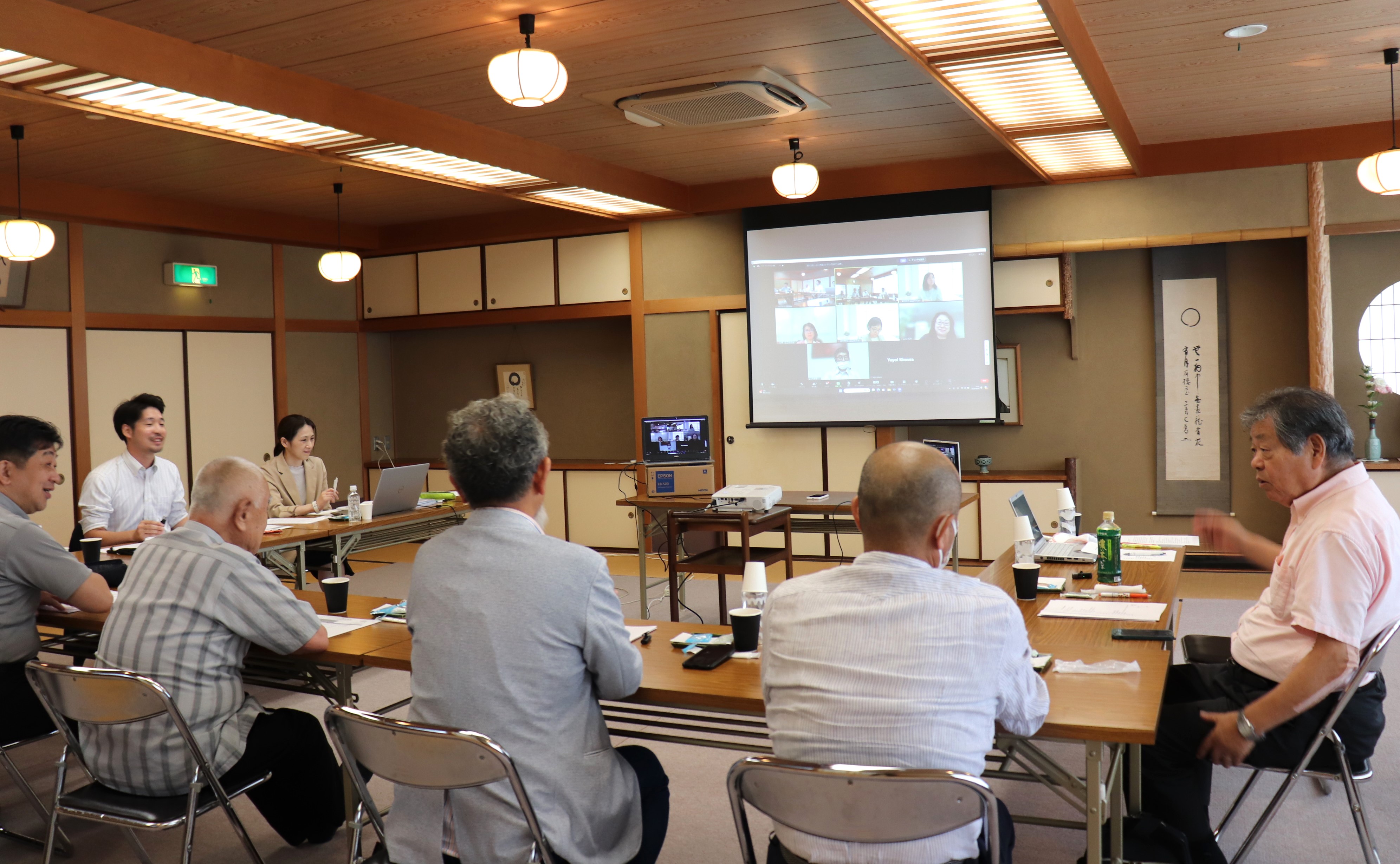 一燈園で開催された第236回JLC会議の様子