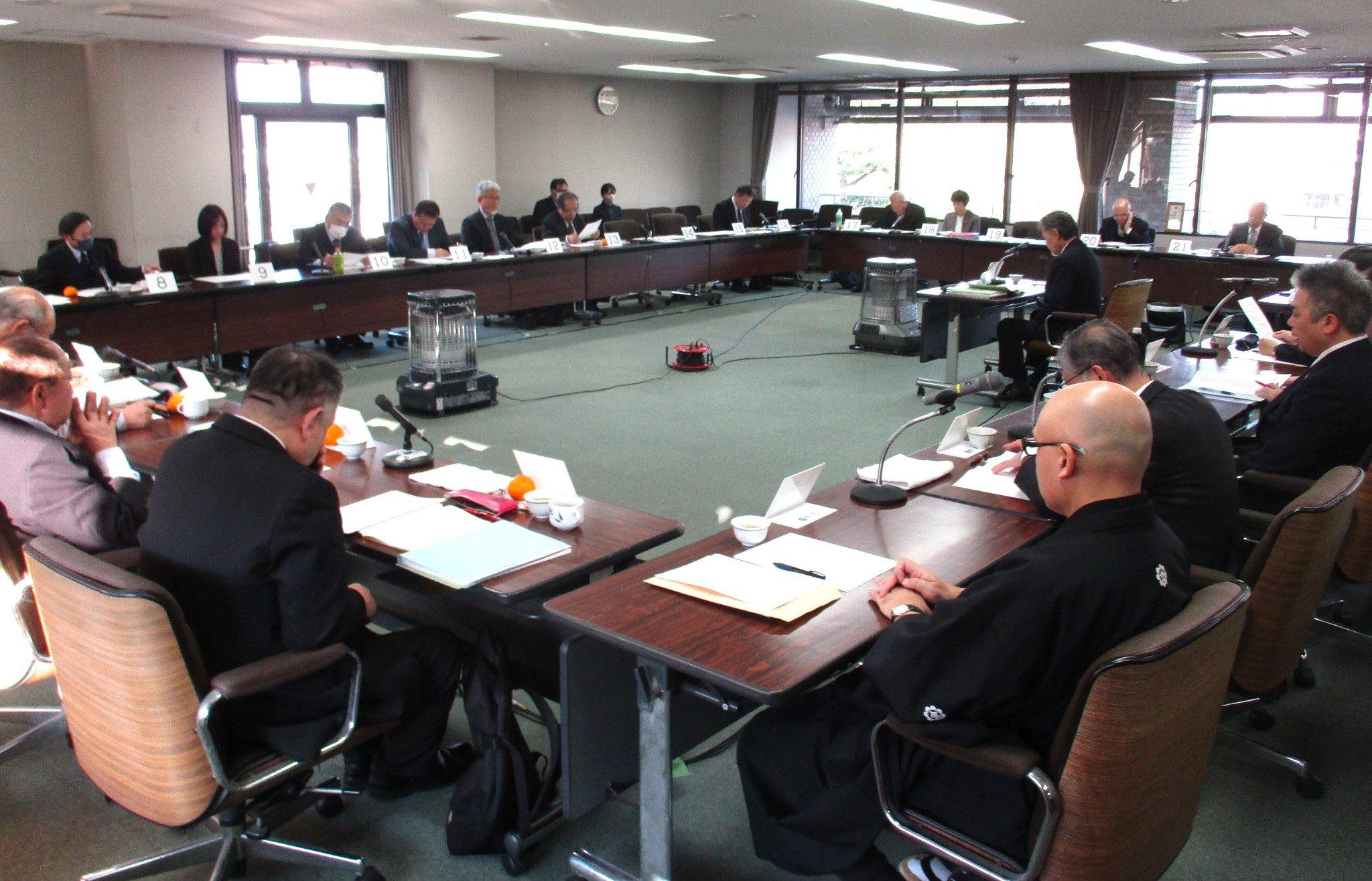 第65回臨時教団会の様子