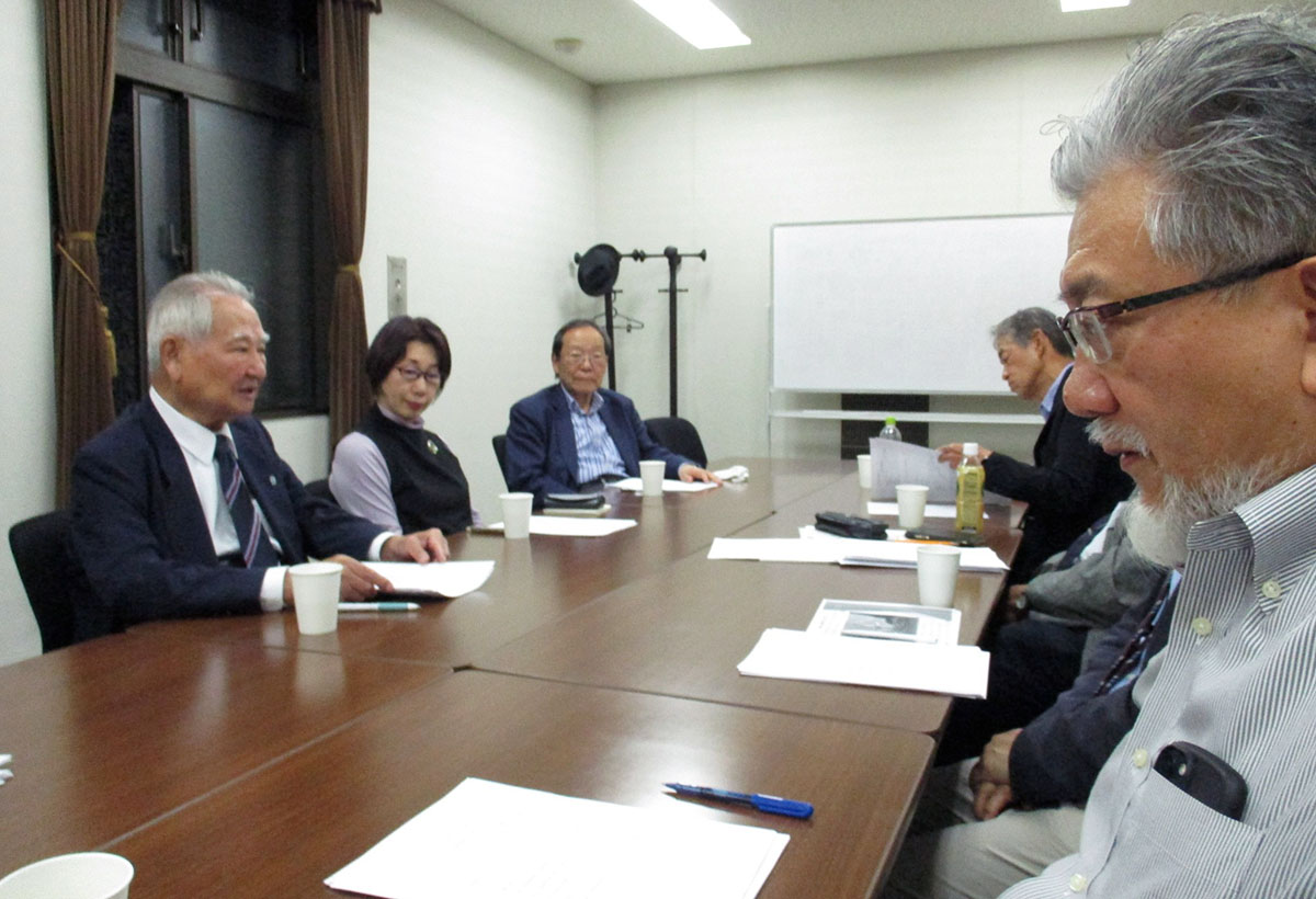 北区民センターで開催された大阪ユネスコ協会理事会