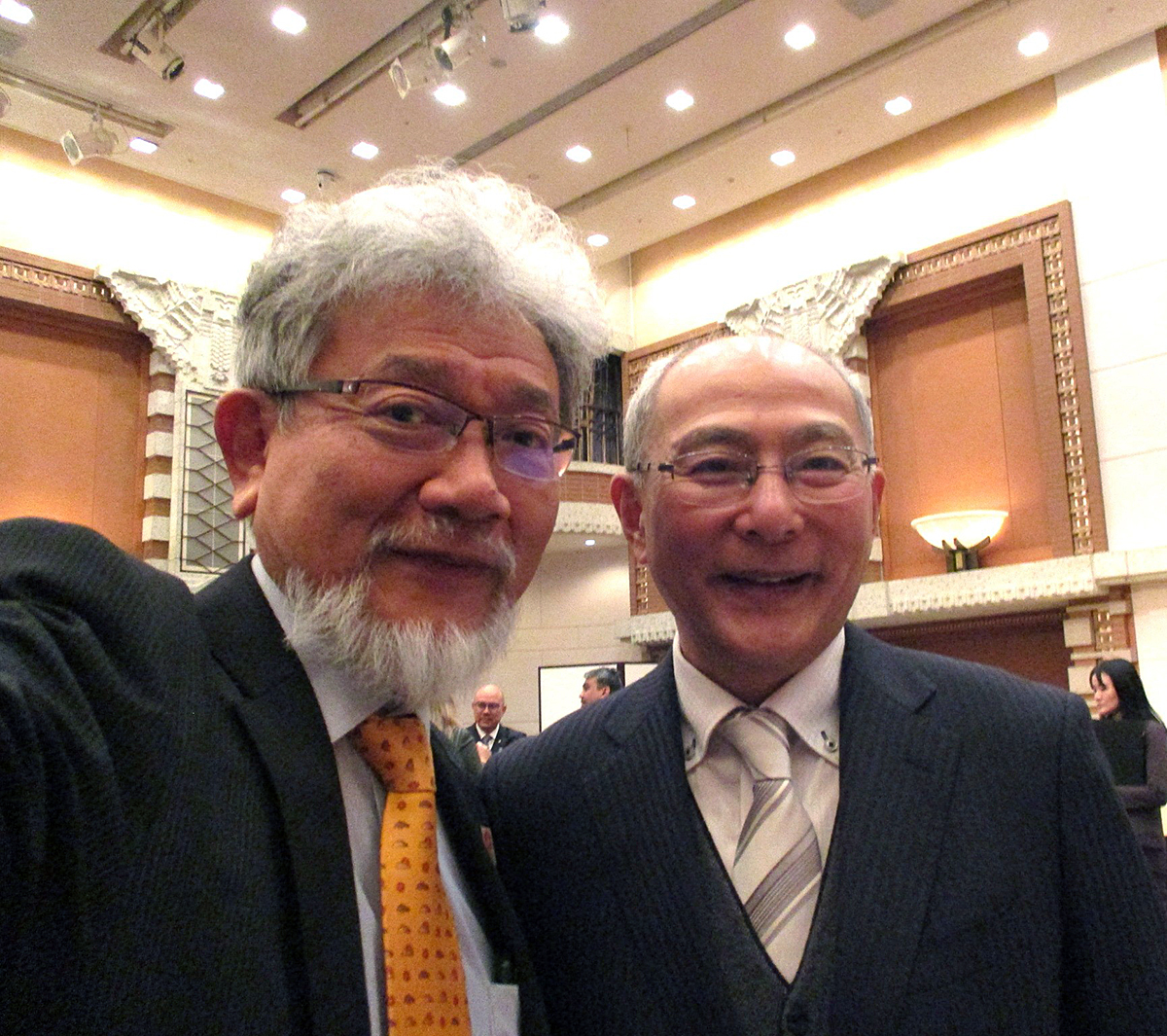 三澤康関西担当大使と三宅善信代表