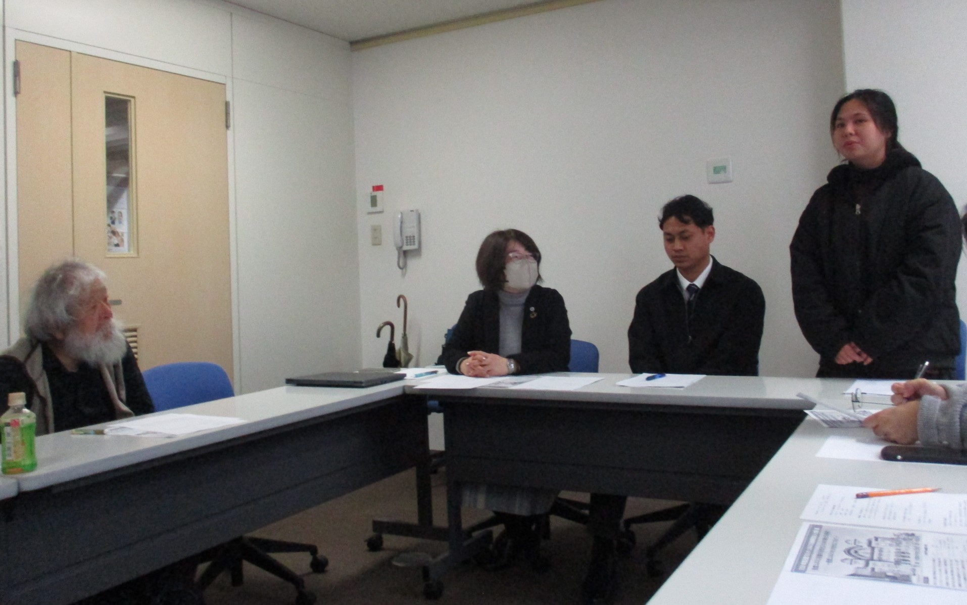 大阪ユネスコ協会の2025年度第6回理事会の様子