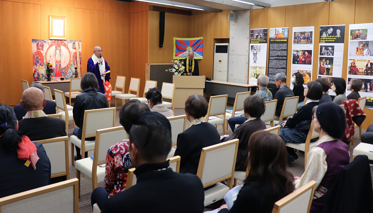 上田尚道スーパーサンガ会長による挨拶